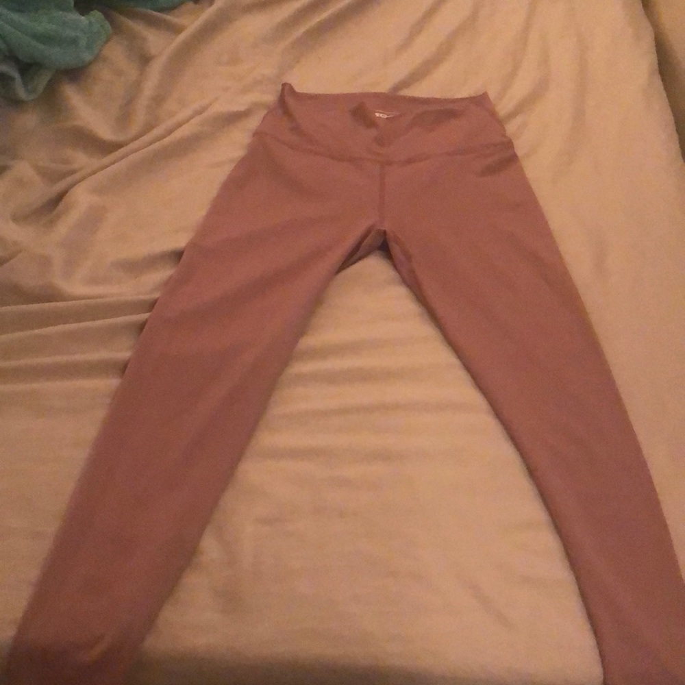 ECHT Scrunch leggings in mauve